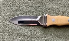 A.G. Russell Sting Dagger Boot Knife 1977 solingen Germany Springdale Ark.  USA