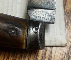 1800's J. RODGERS SHEFFIELD STAG **BEST OF ALL MFG's**