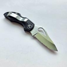 Spyderco Byrd Robin 2 Lightweight Folding Knife - 3/4 Serrated 8Cr13MoV Blade