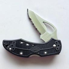 Spyderco Byrd Robin 2 Lightweight Folding Knife - 3/4 Serrated 8Cr13MoV Blade