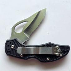 Spyderco Byrd Robin 2 Lightweight Folding Knife - 3/4 Serrated 8Cr13MoV Blade