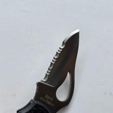 Spyderco Byrd Robin 2 Lightweight Folding Knife - 3/4 Serrated 8Cr13MoV Blade