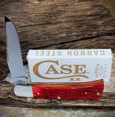 2026 Case XX Axe Handle Dark Red Bone Peach Seed Jig BR61135 Carbon Steel