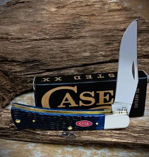 2026 Case XX Axe Handle Navy Blue Bone Rogers Jig BR61135 Stainless Steel
