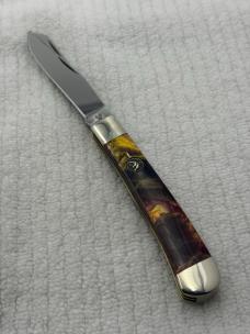 Hen & Rooster Bertram Cutlery 312-CI Two Blade Trapper Pocket Knife (135)