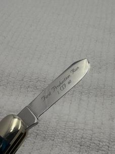 Hen & Rooster Bertram Cutlery Mustang 313- PE/M 1st Prod 1 of 60 3 Blade Stockman(104)
