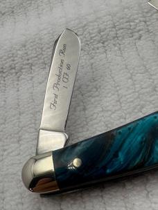 Hen & Rooster Bertram Cutlery Mustang 313- PE/M 1st Prod 1 of 60 3 Blade Stockman(104)
