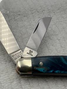 Hen & Rooster Bertram Cutlery Mustang 313- PE/M 1st Prod 1 of 60 3 Blade Stockman(104)