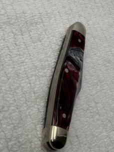 Hen & Rooister Bertram Cutlery Mustang 313-RC/M 1st Prod 1 of 60 Three Blade Stockman (141)