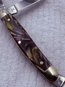 Hen & Rooister Bertram Cutlery Mustang 313-RC/M 1st Prod 1 of 60 Three Blade Stockman (141)