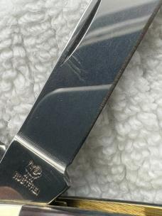 Hen & Rooister Bertram Cutlery Mustang 313-RC/M 1st Prod 1 of 60 Three Blade Stockman (141)