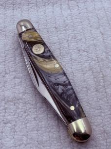 Hen & Rooster Bertram Cutlery Mustang 313-GRC/M 3 Blade Stockman (100)