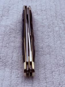 Hen & Rooster Bertram Cutlery Mustang 313-GRC/M 3 Blade Stockman (100)