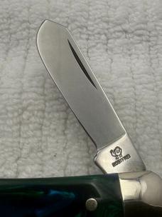 Hen & Rooster Bertram Cutlery Mustang 313-AQ/M 1st Prod 1 / 60 3 Blade Stockman (109)