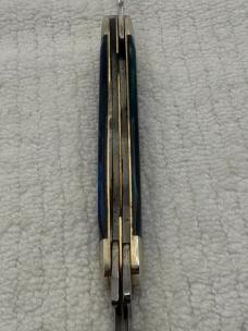Hen & Rooster Bertram Cutlery Mustang 313-AQ/M 1st Prod 1 / 60 3 Blade Stockman (109)