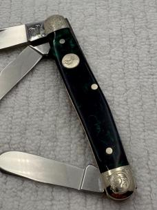 Hen & Rooster Bertram Cutlery Mustang 313 PC/M Ltd Series 1/100 Engraved Bolsters (70)