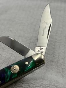 Hen & Rooster Bertram Cutlery Mustang 313-PC/M 1st Prod 1 /60 Three Blade Stockman (95)