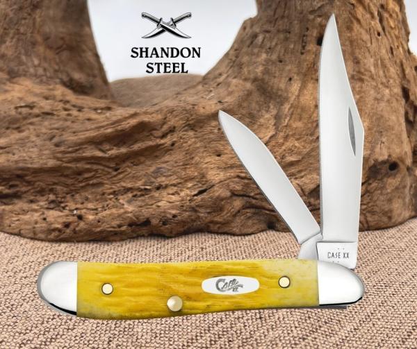 Case XX USA Peanut Yellow Bone Platts Jig 2 Blade Folding Pocket JackKnife 75314 Case XX USA Peanut Yellow Bone Platts Jig 2 Blade Folding Pocket JackKnife 75314