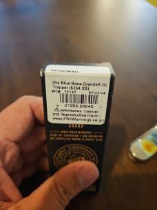 2024 Case Burnt Sky Blue Trapper (6254) 