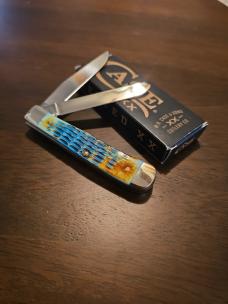2024 Case Burnt Sky Blue Trapper (6254) 