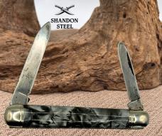 Richards Sheffield Vintage Double End 2 Blade Pen Pocket Knife Folding (47)