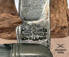 Richards Sheffield Vintage Double End 2 Blade Pen Pocket Knife Folding (47)