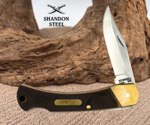 Schrade Knife USA Old Timer 6OT Golden Bear Lockback Folding Pocket Knife 56