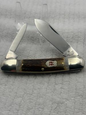 Kissing Crane Robt Klaas Solingen Germany 2506 Two Blade Canoe Pocket Knife 105