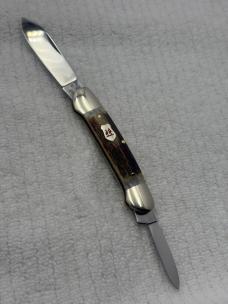 Kissing Crane Robt Klaas Solingen Germany 2506 Two Blade Canoe Pocket Knife (105)