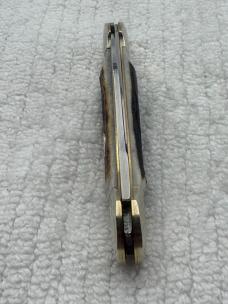 Kissing Crane Robt Klaas Solingen Germany 2506 Two Blade Canoe Pocket Knife (105)
