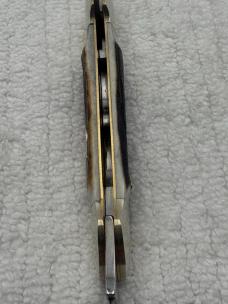 Kissing Crane Robt Klaas Solingen Germany 2506 Two Blade Canoe Pocket Knife (105)