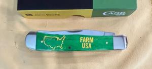 Case John Deere Bright Green Bone Trapper