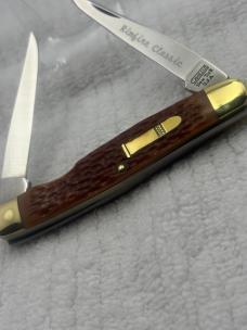 Camillus New York USA Vintage 22LR4 Rim Fire Classic 2 Blade Muskrat(82)