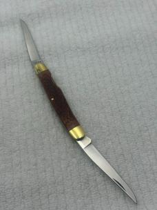 Camillus New York USA Vintage 22LR4 Rim Fire Classic 2 Blade Muskrat(82)
