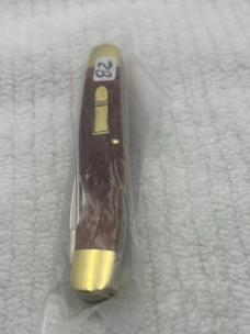 Camillus New York USA Vintage 22LR4 Rim Fire Classic 2 Blade Muskrat(82)