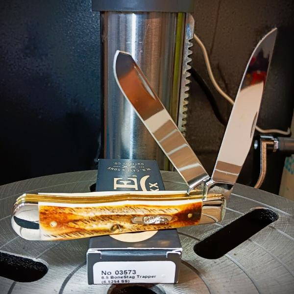 2026 Case XX 6.5254 Bonestag Trapper Stainless Steel 2026 Case XX 6.5254 Bonestag Trapper Stainless Steel