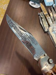 Vintage Vulcan Knife Club Ka-Bar Grizzly 1 of 100