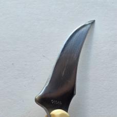 Vintage 1981 Schrade USA 152 Scrimshaw Sharpfinger Knife - Whale & Ship Scene - Boxed