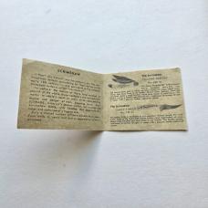 Vintage 1981 Schrade USA 152 Scrimshaw Sharpfinger Knife - Whale & Ship Scene - Boxed