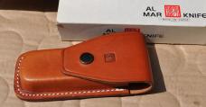 Al Mar Multi Tool 8 Functions1990s Seki City Japan Mint Original Leather Sheath Box Papers 