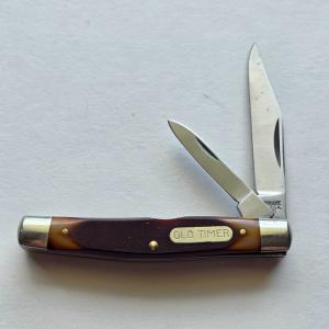 Vintage Schrade USA 33OT Old Timer Middleman Jack Pocket Knife - Great Condition