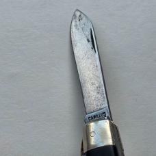 Vintage Camillus USA TL-29 Electricians Pocket Knife - 2 Blade Linerlock Utility