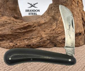 Joseph Rodgers Vintage Wood Handle Hawkbill Pruner Knife Sheffield England 74