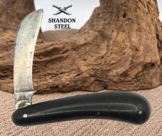 Joseph Rodgers Vintage Wood Handle Hawkbill Pruner Knife Sheffield England (74)