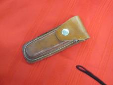 VTG RARE BUCK KNIVES USA 317 Folding Hunter 2 Blade Knife & Sheath 1972 - 1986