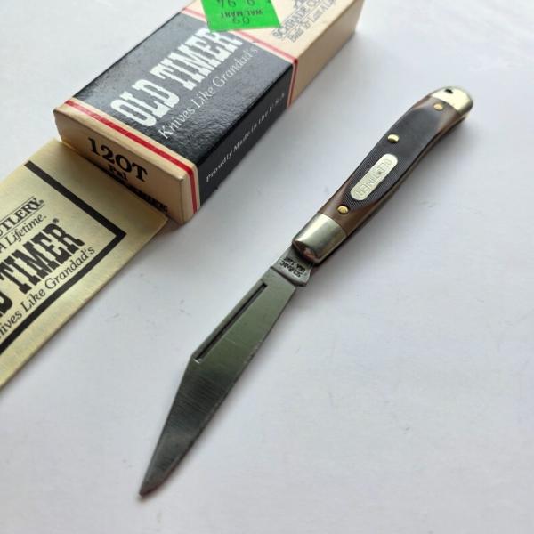 Vintage Schrade USA 12OT Old Timer Pal Pocket Knife - Single Blade Folder - Boxed Vintage Schrade USA 12OT Old Timer Pal Pocket Knife - Single Blade Folder - Boxed