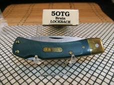 SCHRADE OLD TIMER 5OT BRUIN RARE VINTAGE 1958-1963 U.S.A. 1095 CARBON STEEL MINT NIB LOCKBACK KNIFE