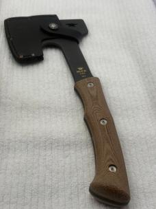 Buck 0106BRS1-B Compadre Axe With Leather Sheath New In Box Made In USA Discontinued