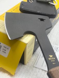 Buck 0106BRS1-B Compadre Axe With Leather Sheath New In Box Made In USA Discontinued