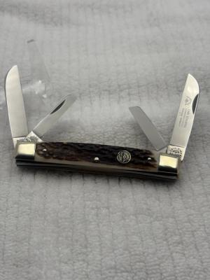 Eye Brand Carl Schlieper Solingen Germany 4 Blade Congress 60DS Folder 90